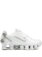 Nike Shox TL White Metallic Silver Max Orange