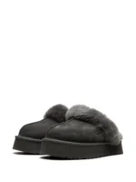 UGG Disquette Slipper Charcoal - Image 4