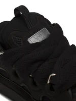 Lanvin Leather Curb Triple Black - Image 5