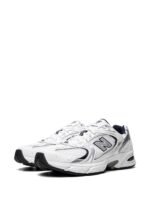 New Balance 530 White Silver Navy - Image 2