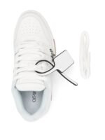 OFF-WHITE Out Of Office OOO Low Tops For Walking White Black - Image 4
