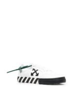OFF-WHITE Vulcanized Low Canvas White Black - Image 2