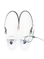OFF-WHITE Vulcanized Low Canvas White Black - Image 4