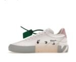 OFF-WHITE Vulc Low Canvas White Light Pink Grey - Image 2