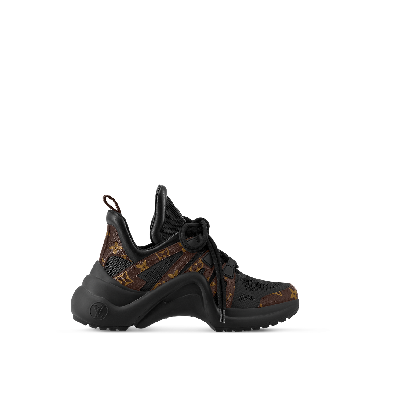 IMG_2087.png Louis Vuitton Archlight Trainer Monogram Black - Image 1