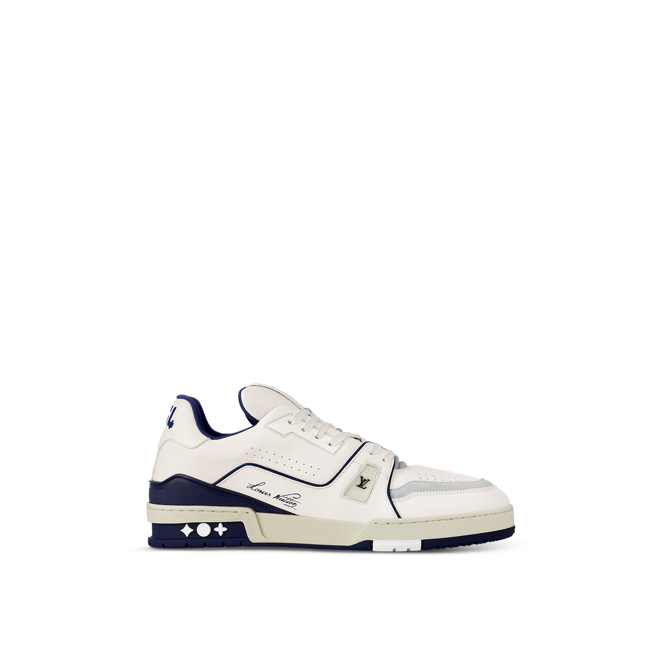 IMG_2128-1.png Louis Vuitton LV Trainer Marine White - Image 1