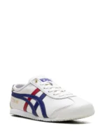 Onitsuka Tiger Mexico 66 White Dark Blue Red Gold - Image 2