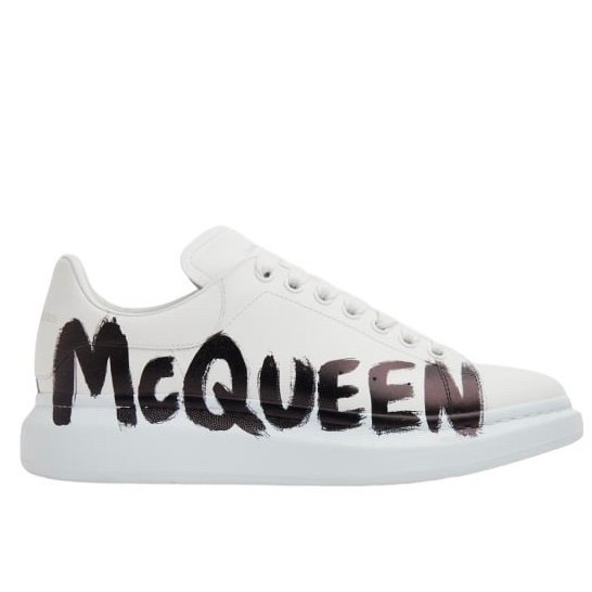 IMG_6455.jpeg Alexander McQueen Oversized Graffiti White Black - Image 1