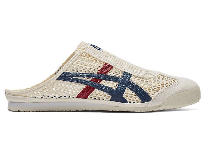 IMG_7456.jpeg Onitsuka Tiger Mexico 66 Sabot Cream/Mako Blue - Image 1