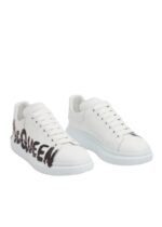Alexander McQueen Oversized Graffiti White Black - Image 7