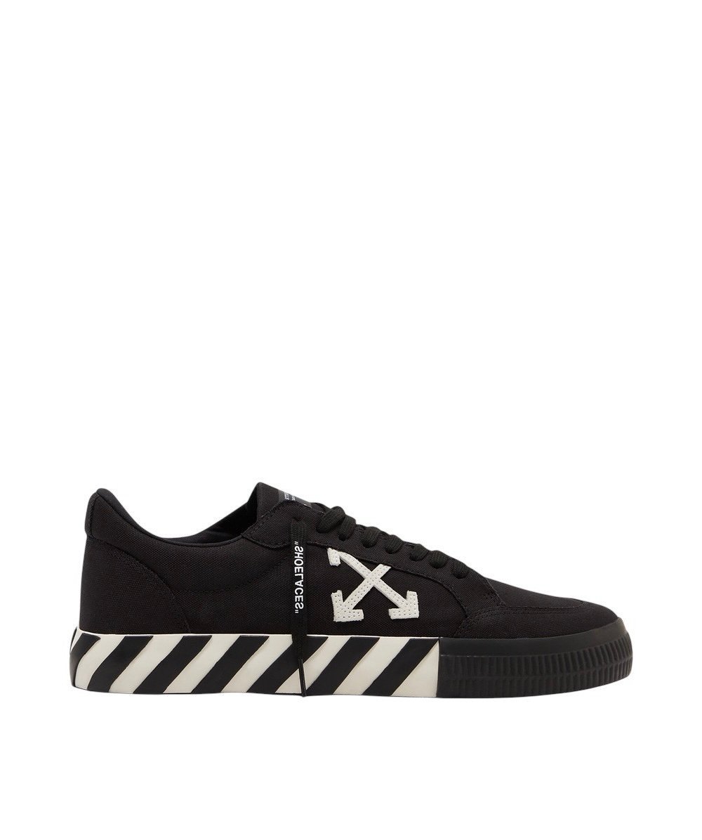 Photoroom_20240414_171946.jpeg OFF-WHITE Vulcanized Low Canvas Black White - Image 1
