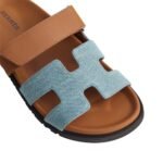 Hermes Chypre Sandal Bleu Clair / Naturel - Image 4