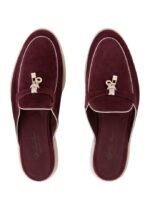 Loro Piana Charms Walk Babouche Loafer Suede Aguaje - Image 5