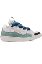 Lanvin Curb Sneaker White Blue