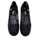Miu Miu Woven nappa leather ballerinas for Women - Image 4