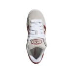 Adidas Campus 00s Crystal White / Core White / Preloved Ruby - Image 5
