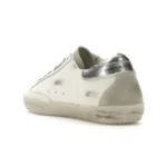 Golden Goose Super-Star – White Silver - Image 4