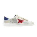 GOLDEN GOOSE Sneakers STARDAN in white / blue / red