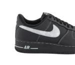 Air Force 1 07 Trainers Black Wolf Grey Black Black - Image 2