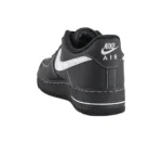 Air Force 1 07 Trainers Black Wolf Grey Black Black - Image 3