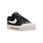 Nike Court Legacy Lift – Black White - Image 3