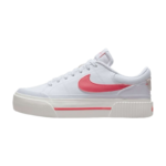 Nike Court Legacy Lift – White Coral - Image 2