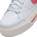 Nike Court Legacy Lift – White Coral - Image 3