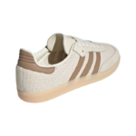 Adidas Samba OG Shoes In Cream White / Cardboard / Crystal Sand - Image 3