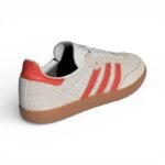 Adidas Samba OG CRYSTAL WHITE / PRELOVED RED / GUM - Image 3