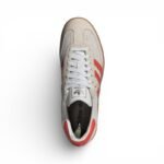 Adidas Samba OG CRYSTAL WHITE / PRELOVED RED / GUM - Image 8