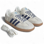 Adidas Samba OG “Off White Dark Blue” - Image 5