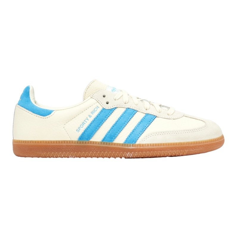 IMG_8269 Adidas SPORTY & RICH X SAMBA OG ‘CREAM BLUE’ - Image 1