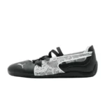 PUMA SPEEDCAT BALLET LACES BLACK WHITE WOMENS - Image 3