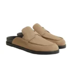 Hermès Go Mules in beige suede - Image 2