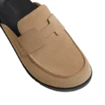 Hermès Go Mules in beige suede - Image 4