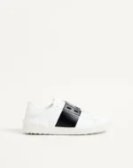 VALENTINO OPEN SNEAKER ‘WHITE BLACK’