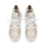 LOUIS VUITTON ARCHLIGHT SNEAKERS ‘BEIGE MONOGRAM GOLD - Image 5