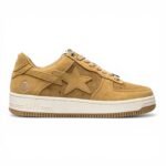 A Bathing Ape Bape Sta Beige Suede Men’s