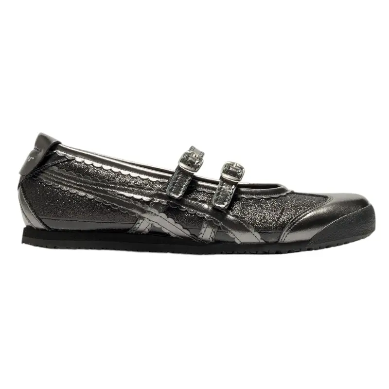 IMG_1072 Onitsuka Tiger Women’s Mexico 66 TGRS “Black/Gunmetal” - Image 1