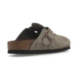 Birkenstock Boston Soft Footbed – Suede Taupe - Image 3