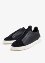 Zegna BLACK DEERSKIN TRIPLE STITCH - Image 5