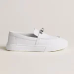 Hermes Game Slip on Sneaker - White