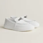 Hermes Game Slip on Sneaker - White - Image 2