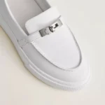 Hermes Game Slip on Sneaker - White - Image 5