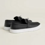 Hermes Game Slip-on Sneaker - Black - Image 2