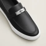 Hermes Game Slip-on Sneaker - Black - Image 3