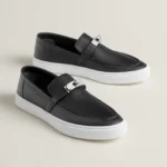Hermes Game Slip-on Sneaker - Black - Image 4