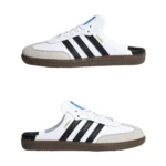 Adidas Samba Mule White Black Gum - Image 3