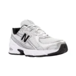 New Balance 740 Athletic Shoe – White / Black / Silver - Image 2
