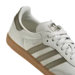 Adidas Samba OG – Off White / Cyber Metallic / Wonder Gold Met. - Image 4